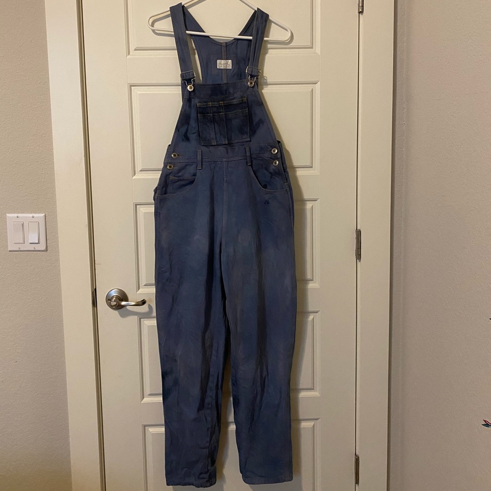 More Intl denim overalls